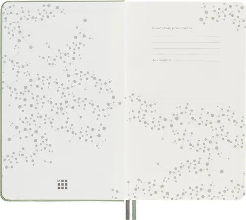 Vista 4 de Recetario Moleskine Passion, cuaderno para recetas, tapa dura, grande, de 5" x 8.25", rojo escarlata, 400 páginas