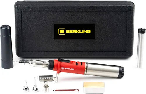 Vista 7 de Berkling BSG-668 Pro - Kit de soldador de butano, antorcha y pistola