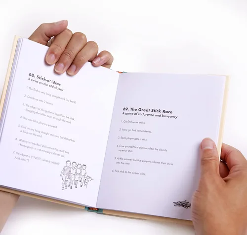 Vista 5 de 100 juegos para jugar con un palo Un divertido libro de parodia y regalo
