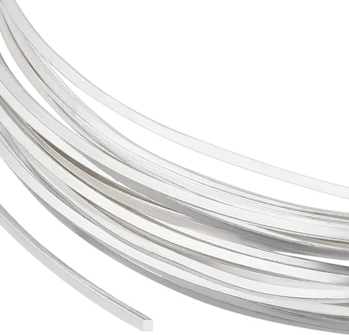Vista 14 de BENECREAT Alambre de latón cuadrado de 16.4 pies – Alambre de cobre dorado medio duro calibre 15 para fabricación de joyas, cuentas y trabajo
