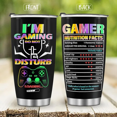 Vista 2 de Jekeno Vaso de regalo para niños, hombres, niños, adolescentes, control de juegos, regalo de Pascua, cumpleaños, Navidad, hijo, marido, padre, papá