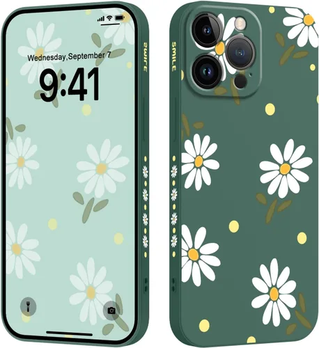 Vista 13 de LEECG Funda para iPhone 12 Pro Max, diseño creativo con estampado floral de mariposa de astronauta, funda de teléfono antiarañazos, forro