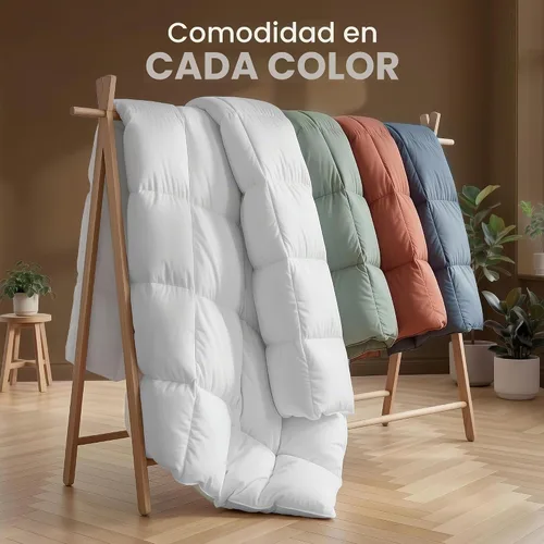 Vista 8 de Utopia Bedding - Juego de edredones de plumón con inserción de edredón acolchado con esquinas y pestañas, edredones alternativos cosidos en caja