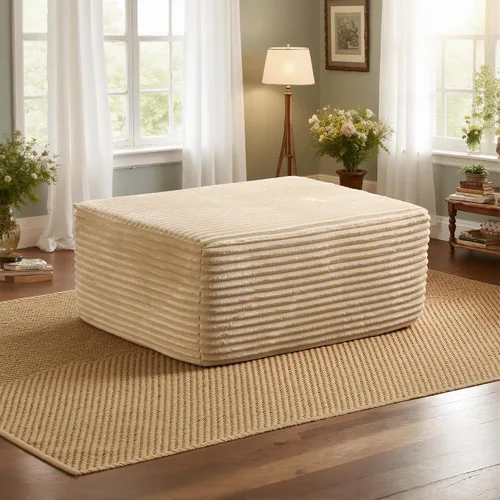 Vista 37 de Sofá modular Cloud de 96 pulgadas con tumbona, asiento profundo en forma de L, moderno sofá cama sin hueso, no requiere montaje, sofás sin hueso