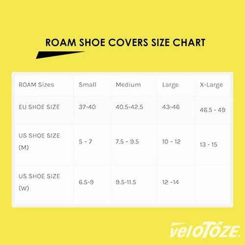 Vista 7 de veloToze Roam - Funda para zapatos de desplazamiento, funciona con cualquier zapato, para ciclismo, desplazamiento, pedales planos, ebike, caminar