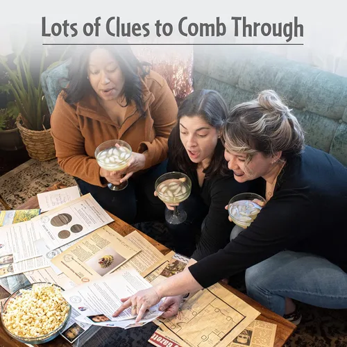 Vista 4 de ThinkFun Cold Case: End of The Line - Emocionante juego de misterio de asesinato Promueve el razonamiento deductivo y el pensamiento crítico