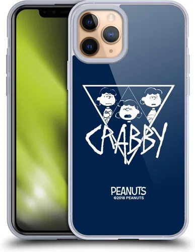 Vista 90 de Head Case Designs Funda de gel con licencia oficial de Peanuts Charlie Brown Good Grief Rock Tees [protección de grado militar] compatible con Apple