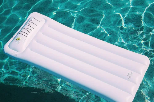Vista 4 de Rae Dunn x CocoNut Float - Flotador de tumbona para adultos, tamaño adulto, multiusos, inflable y silla de descanso, flotador de balsa versátil