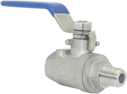 Vista 7 de DAN SPEED Válvula de bola de puerto completo S304 de acero inoxidable 304 resistente para agua, aceite y gas, 1000WOG (1 pulgada)