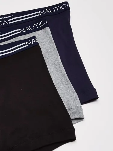 Vista 3 de Paquete múltiple de calzoncillos tipo bóxer clásicos de algodón para hombre