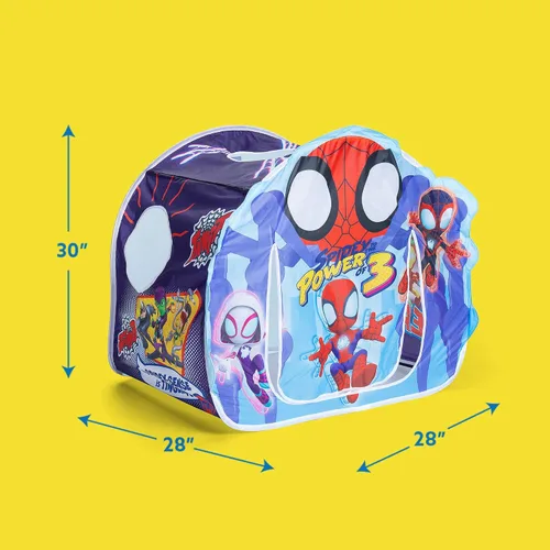 Vista 7 de Playhut Playhouse - Spidey's Webquarters