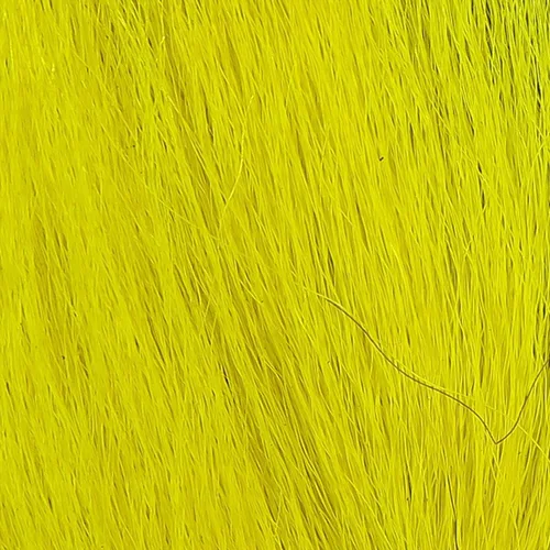 Vista 4 de Hareline Atado de moscas grandes Northern Bucktail Oliva claro