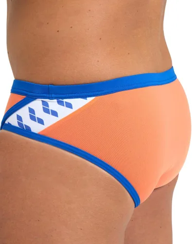 Vista 4 de ARENA Men's Icons Solid Swim Briefs Professional Training Swimsuit Sports Trunk