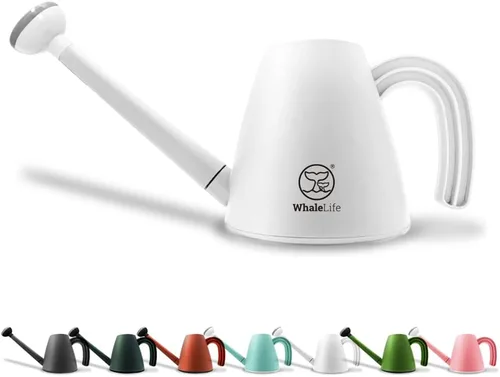 Vista 9 de WhaleLife Regadera interior para plantas de bonsái de casa (2.0L, azul)