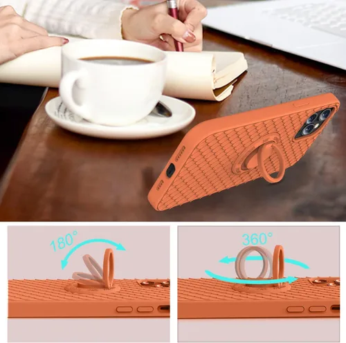 Vista 3 de Funda compatible con iPhone 12 Pro Max con soporte de anillo