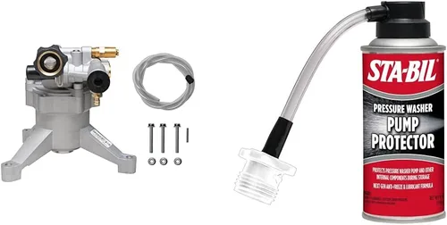 Vista 10 de OEM Technologies - Kit de bomba de leva axial + manguera de lavado a presión Simpson MorFlex Series, 25 pies