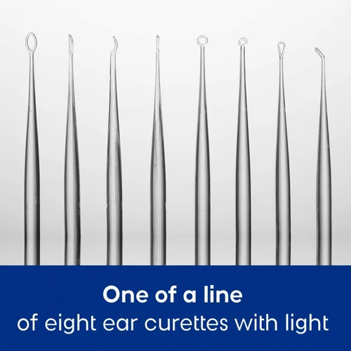 Vista 7 de Bionix - Herramienta iluminada AngleLoop para curetas de oído, herramienta de eliminación de cerumen, ayuda a eliminar el exceso de cera