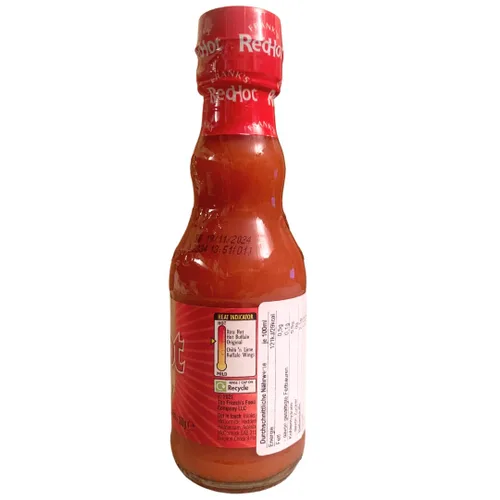 Vista 2 de Frank's Red Hot - Salsa de pimienta de cayena original - 5.0 fl oz (caja de 6)