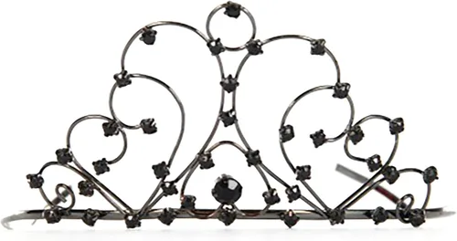 Vista 3 de Elope - Tiara gótica de diamantes de imitación para adultos