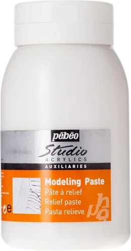 Vista 2 de Pebeo Studio Acrylics Auxiliaries, pasta de modelado, 3.4 fl oz