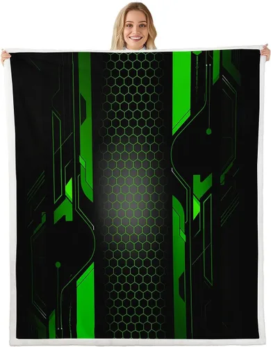 Vista 13 de Manfei Capybara - Manta de cama de roedores de América del Sur para niños y niñas, decoración de habitación, manta de retazos enrejados para sofá