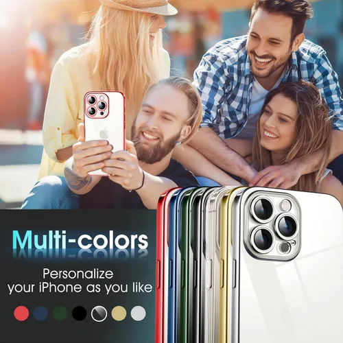 Vista 80 de Supdeal Funda cristalina transparente para iPhone 11, [No se amarillea] [Protección de la cámara] [Probado contra caídas de grado militar] Funda