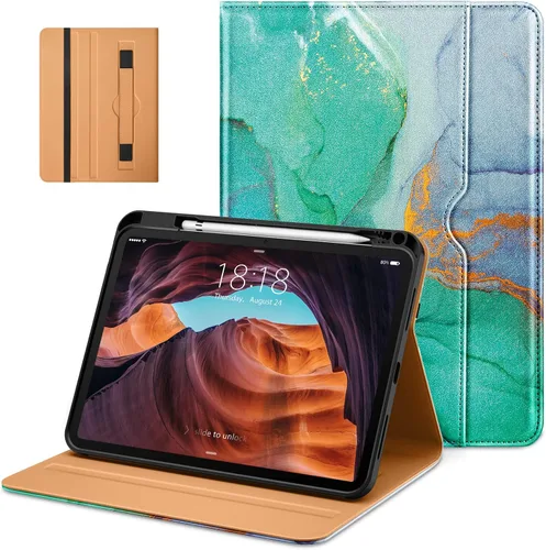 Vista 40 de DTTO Funda para iPad (A16) de 11ª generación de 11 pulgadas 2025, Funda para iPad de 10ª generación de 10.9 pulgadas 2022, Funda con soporte tipo