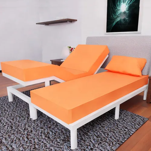 Vista 77 de Ropa de cama tamaño Twin - Juego de 3 piezas - Bolsillos profundos - Sábanas refrescantes - Suaves y cómodas para uso en todas las estaciones Aqua