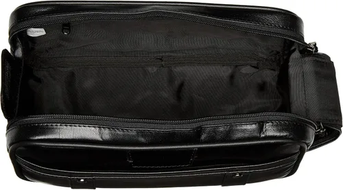 Vista 5 de Dopp Veneto - Kit de viaje con cremallera múltiple para hombre, Negro