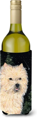 Vista 14 de Caroline's Treasures SS8447CC Starry Night English Bulldog - Enfriador para latas o botellas, lavable, funda plegable con aislamiento para bebidas
