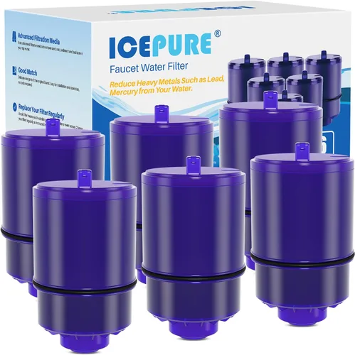 Vista 9 de ICEPURE Filtro de agua para grifo de reducción de metales pesados para Pur Plus RF9999 FM-2500V, FM-3700, RF3375, PFM400H PFM450S PFM150W PFM350V