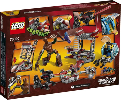 Vista 3 de Juego de construcción para la misión de escape Knowhere de Superheroes de LEGO, 76020 (descontinuado por el fabricante)