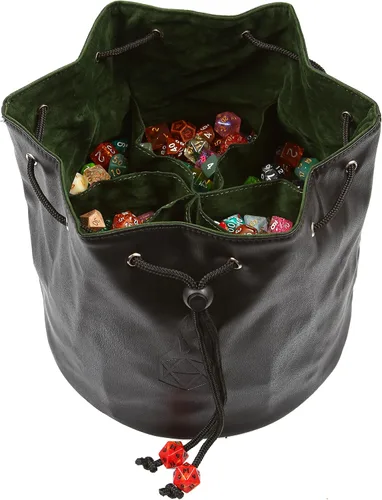 Vista 11 de Forged Dice Co. Pouch of The Endless Hoard Bolsa de Dados - Contiene Más de 1,000 Dados Poliédricos - Bolsa de Almacenamiento de Dados con 7