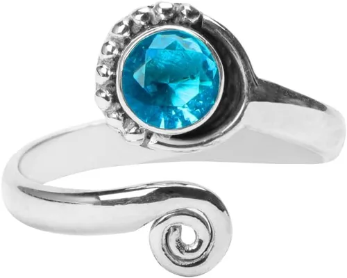 Vista 75 de Anillo de dedo del pie de piedra preciosa de plata de ley 925, joyería para el cuerpo, anillo de dedo del pie de la mano de la mano de la piedra
