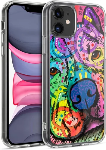 Vista 127 de Oficial Dean Russo perros 3 suave funda de Gel para Apple Iphone 7 Plus/8 Plus, Amy