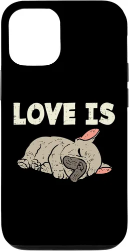 Vista 28 de Love is French Bulldog - Funda de regalo para iPhone 17