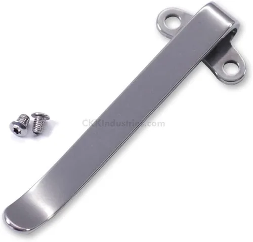 Vista 30 de EZSMITH (Modelo 1 Pinza de bolsillo universal - (Acabado táctico negro) - Pinza de bolsillo de repuesto para cuchillos plegables, teléfonos Modelo 1