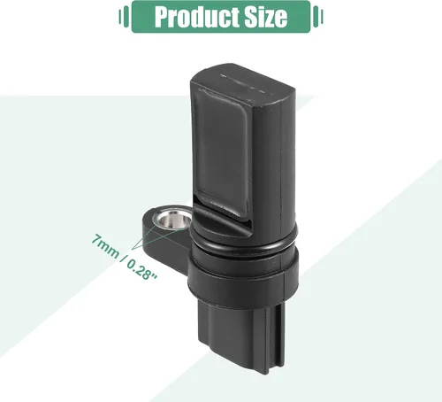 Vista 4 de X AUTOHAUX Sensor de posición del cigüeñal 23731-6J90C para Nissan 350Z Murano Pathfinder Note Micra Micra C+C