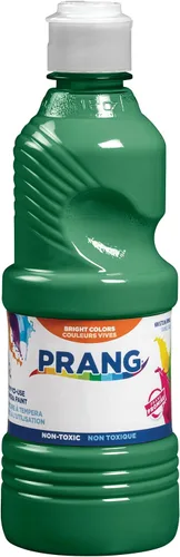 Vista 9 de Prang témpera líquida lista para usar Perfecto para pintura, lecciones de arte, manualidades y proyectos creativos Azul; Blanco; Negro; Violeta