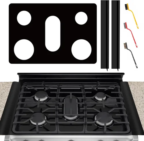 Vista 9 de Cubierta de estufa para LG Protector superior de estufa de gas para modelo LRG3093 LRG3095 LRG3061 LRG3193 LRG3085 LDG3036 LDG3016 - Protector