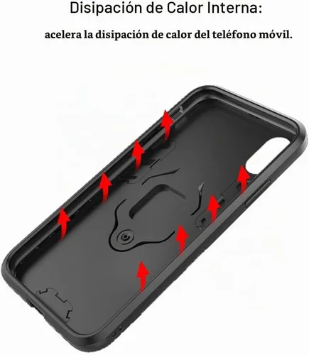 Vista 5 de Funda para Xiaomi Redmi Note 10 5G (no Note 10 4G) con protector de pantalla de vidrio templado híbrido resistente Armadura protectora con soporte