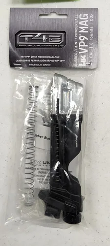 Vista 8 de Umarex T4E Heckler & Koch HK VP9 .43 Caliber Training Pistol Paintball Gun Marker Magazine