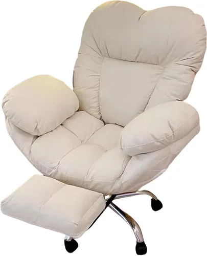 Vista 8 de High Back Desk Chair,Big and Tall Office Chair 400lbs,Executive Oversized High Back with Foot Rest,Recliner Gaming Support,360 Swivel Seat,Gray