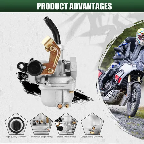 Vista 3 de Carburador PZ19 para 50 cc, 70 cc, 90 cc, 110 cc, 125 cc, ATV QUAD, scooter, Go Kart, ciclomotor, mini picador, Pit Dirt Pocket Super Bike China