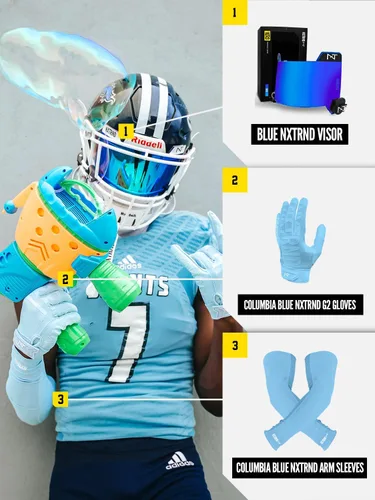 Vista 64 de Nxtrnd Air-TEK - Mangas de compresión para hombre, par de fútbol transpirable