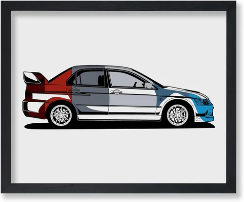 Vista 50 de Poster Master Póster de coche – Impresión clásica de coche – Arte de vehículo – Gran decoración de pared de garaje u oficina – 8 x 10 pulgadas