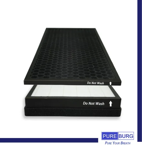 Vista 5 de PUREBURG Kit de filtro HEPA de repuesto compatible con purificadores de aire Rowenta INTENSE PURE PU40XX Series PU4010 PU4015 PU4020 PU4025 Parte #