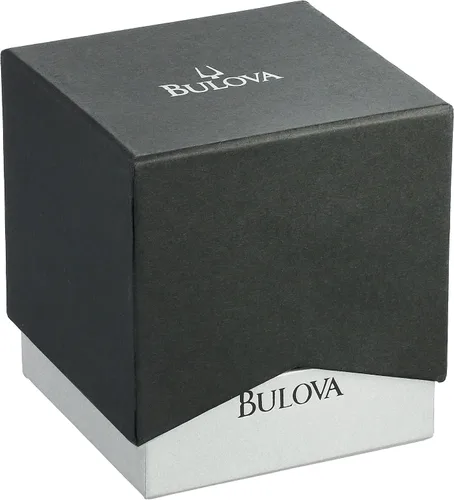 Vista 3 de Bulova Reloj de pulsera de dos huesos para mujer 98M113 WINTER PARK, plateado, Casual
