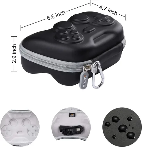 Vista 6 de Aproca Hard Storage Travel Storage Case for Logitech F710 Wireless Gamepad