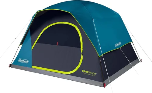 Vista 10 de Coleman Tienda de campaña Skydome para 4/6/8/10 personas con lluvia, configuración de 5 minutos, bloquea el 90% de la luz solar, un 20% más